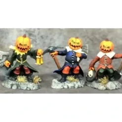 Tabletop Miniatures>Reaper Miniatures Pumpkin Minions (3) 03677 Dark Heaven Legends Unpainted Figure - Your Source for Gaming Essentials