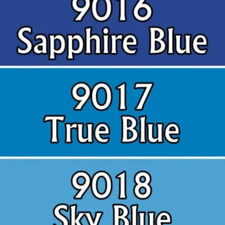 Tabletop Miniatures>Reaper Miniatures Pure Blues #09706 Master Series Triads 3 Pack .5oz Paint - Your Source for Gaming Essentials
