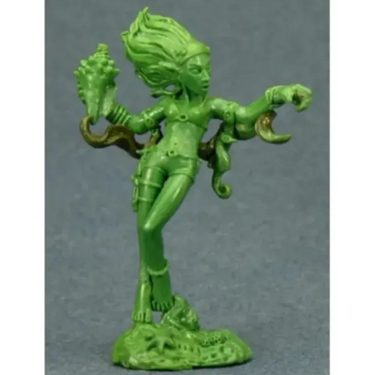 Tabletop Miniatures>Reaper Miniatures Quoralei Female Sea Elf Bard 03631 Dark Heaven Unpainted Mini - Your Source for Gaming Essentials