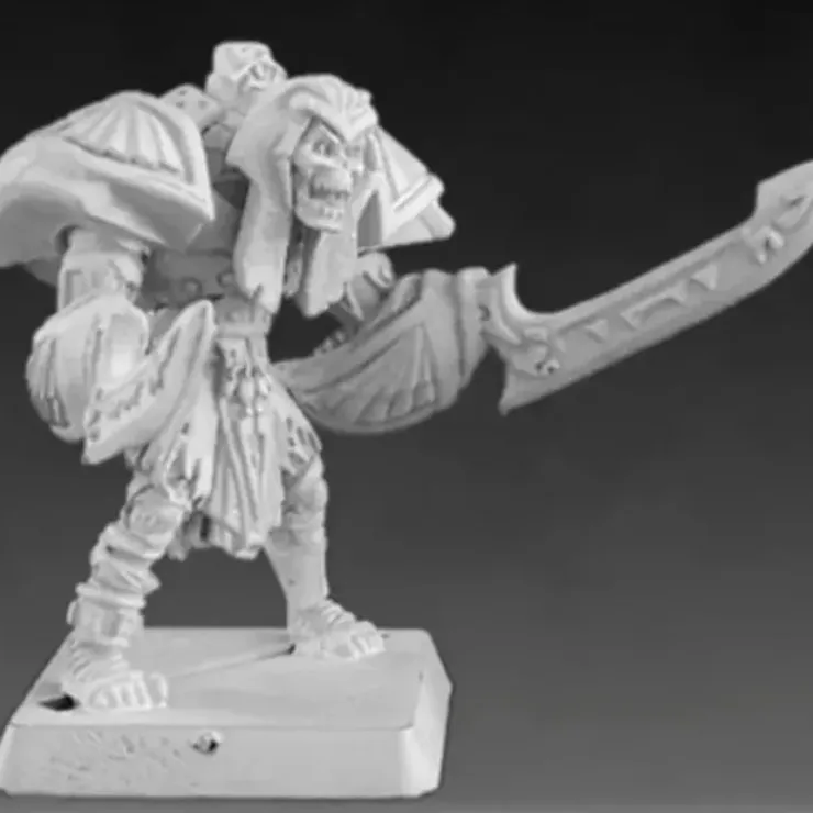Tabletop Miniatures>Reaper Miniatures Reborn, Nefsokar Hero #14176 Nefsokar Unpainted RPG D&D Mini - Your Source for Gaming Essentials