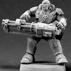 Tabletop Miniatures>Reaper Miniatures Reggie Van Zandt, IMEF Heavy Gunner #50022 Chronoscope Figure - Your Source for Gaming Essentials