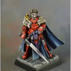 Tabletop Miniatures>Reaper Miniatures Remus Raducan, Blood Wolf Castellan 03912 Unpainted Metal Mini - Your Source for Gaming Essentials