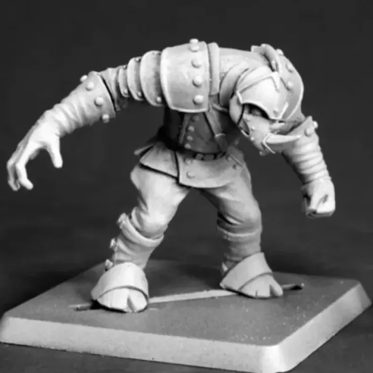 Tabletop Miniatures>Reaper Miniatures Rhinocerix, Super Villain #50262 Chronoscope RPG Mini Figure - Your Source for Gaming Essentials