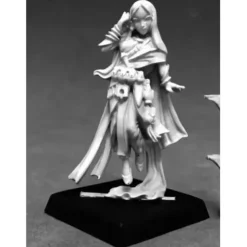 Tabletop Miniatures>Reaper Miniatures Rivani Iconic Psychic #60202 Pathfinder Unpainted Mini Figure - Your Source for Gaming Essentials