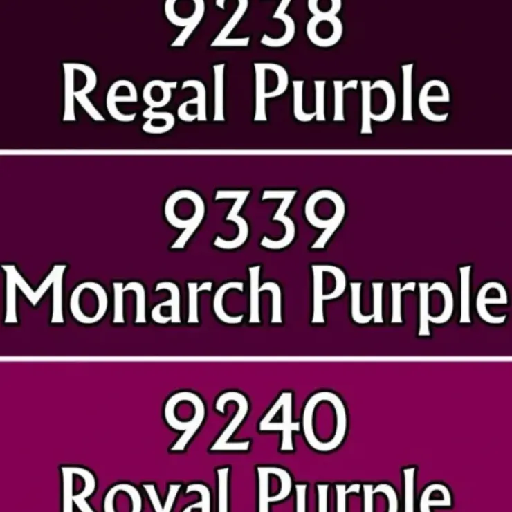 Tabletop Miniatures>Reaper Miniatures Royal Purple #09780 Master Series Triads 3 Pack .5oz Paint - Your Source for Gaming Essentials