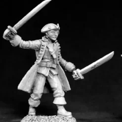 Tabletop Miniatures>Reaper Miniatures Santoine De Fronze, Pirate #03378 Dark Heaven Unpainted Metal - Your Source for Gaming Essentials