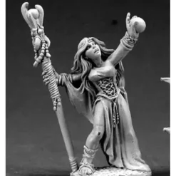 Tabletop Miniatures>Reaper Miniatures Sarah the Seeress #03354 Dark Heaven Legends Unpainted Metal - Your Source for Gaming Essentials