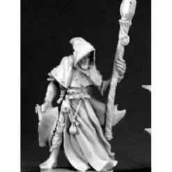 Tabletop Miniatures>Reaper Miniatures Satheras, Elf Warlock #03381 Dark Heaven Unpainted Metal - Your Source for Gaming Essentials