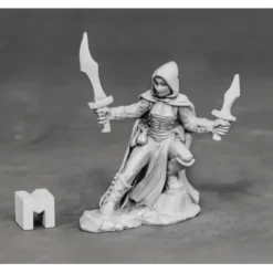 Tabletop Miniatures>Reaper Miniatures Serena, Dreadmere Rogue #03873 Dark Heaven Unpainted Metal - Your Source for Gaming Essentials