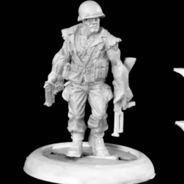 Tabletop Miniatures>Reaper Miniatures Sgt. Mack Tory #50120 Chronoscope Metal D&D RPG Mini Figure - Your Source for Gaming Essentials