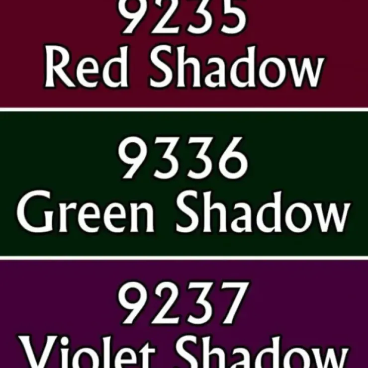 Tabletop Miniatures>Reaper Miniatures Shading Colors #09779 Master Series Triads 3 Pack .5oz Paint - Your Source for Gaming Essentials