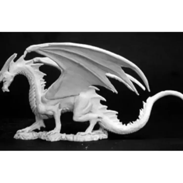 Tabletop Miniatures>Reaper Miniatures Shadow Dragon 02864 Dark Heaven Legends Unpainted Metal Figure - Your Source for Gaming Essentials
