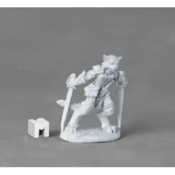 Tabletop Miniatures>Reaper Miniatures Shadoweyes, Catfolk Rogue#03894 Dark Heaven Unpainted Metal - Your Source for Gaming Essentials