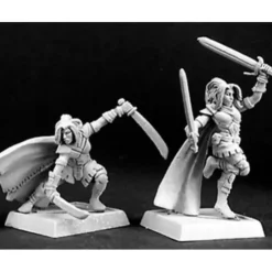Tabletop Miniatures>Reaper Miniatures Shadow Sisters (9) #06173 Warlord Army Pack Unpainted D&D Mini - Your Source for Gaming Essentials