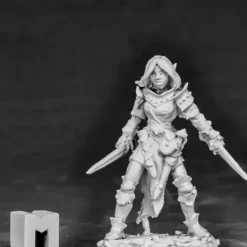 Tabletop Miniatures>Reaper Miniatures Shardis, Elf Rogue #03862 Dark Heaven Unpainted Metal Mini - Your Source for Gaming Essentials