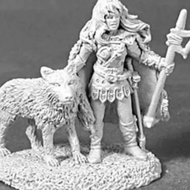Tabletop Miniatures>Reaper Miniatures Shawna Wolfsister #02451 Dark Heaven Legends Unpainted Metal - Your Source for Gaming Essentials