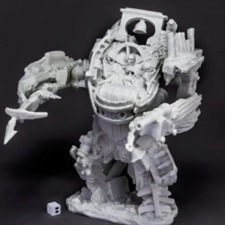Tabletop Miniatures>Reaper Miniatures Shipwreck Revenant #77627 Bones Unpainted Plastic Figure - Your Source for Gaming Essentials