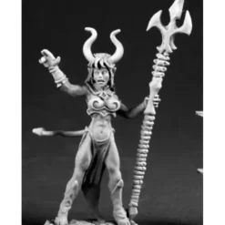 Tabletop Miniatures>Reaper Miniatures Sinessa, Hellborn Sorceress 03565 Dark Heaven Unpainted Metal - Your Source for Gaming Essentials