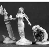 Tabletop Miniatures>Reaper Miniatures Siobhana, Vampire Noble #03150 Dark Heaven Unpainted Metal - Your Source for Gaming Essentials