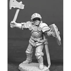 Tabletop Miniatures>Reaper Miniatures Sir Falkirk Nobleheart #02033 Dark Heaven Unpainted Metal - Your Source for Gaming Essentials