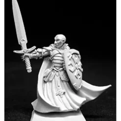 Tabletop Miniatures>Reaper Miniatures Sir Malcolm, Crusaders Sergeant 14069 Crusaders Unpainted Mini - Your Source for Gaming Essentials