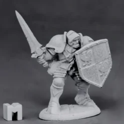 Tabletop Miniatures>Reaper Miniatures Sir William the Peacemaker #03868 Dark Heaven Unpainted Metal - Your Source for Gaming Essentials