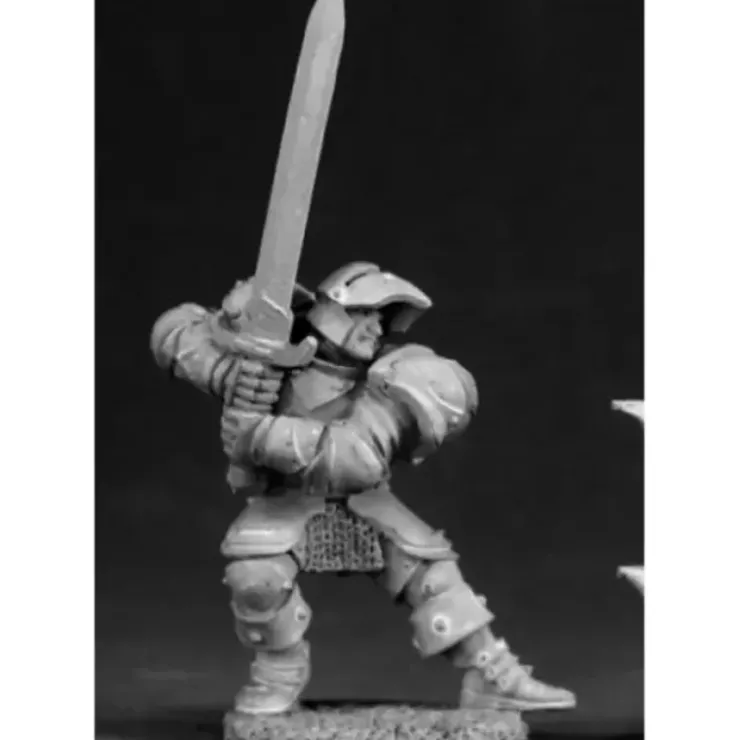 Tabletop Miniatures>Reaper Miniatures Sir William, Peace Maker #03048 Dark Heaven Unpainted Metal - Your Source for Gaming Essentials