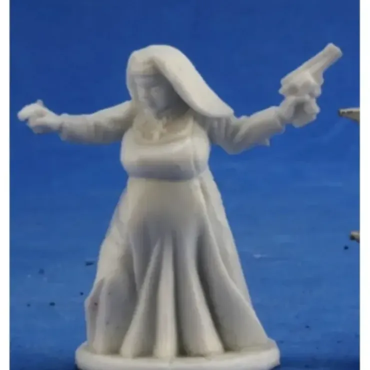 Tabletop Miniatures>Reaper Miniatures Sister Maria #80028 Bones Plastic D&D RPG Mini Figure - Your Source for Gaming Essentials