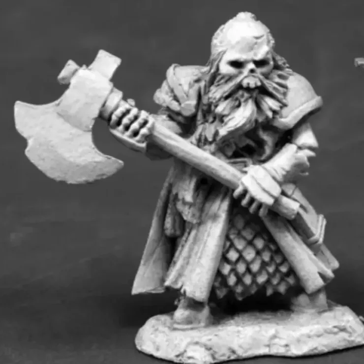 Tabletop Miniatures>Reaper Miniatures Skeletal Dwarf #03817 Dark Heaven Unpainted Mini - Your Source for Gaming Essentials