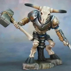 Tabletop Miniatures>Reaper Miniatures Skeletal Minotaur #03820 Dark Heaven Unpainted Mini - Your Source for Gaming Essentials
