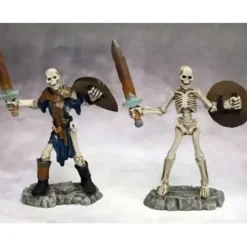 Tabletop Miniatures>Reaper Miniatures Skeleton Swordsmen #03756 Dark Heaven Legends Unpainted Figure - Your Source for Gaming Essentials