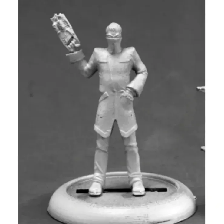 Tabletop Miniatures>Reaper Miniatures Sky Pirate Simon #50310 Chronoscope Metal D&D RPG Mini Figure - Your Source for Gaming Essentials