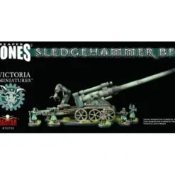 Tabletop Miniatures>Reaper Miniatures Sledgehammer BFG #70700 Bones Unpainted Gray Plastic Set - Your Source for Gaming Essentials