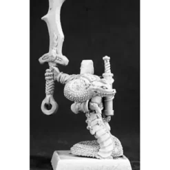 Tabletop Miniatures>Reaper Miniatures Somchai, Nagendra Captain #14471 Reptus Unpainted RPG D&D Mini - Your Source for Gaming Essentials