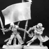 Tabletop Miniatures>Reaper Miniatures Standard & Musician, Overlords #14310 Overlords Unpainted Mini - Your Source for Gaming Essentials