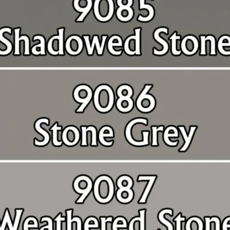Tabletop Miniatures>Reaper Miniatures Stone Colors #09729 Master Series Triads 3 Pack .5oz Paint - Your Source for Gaming Essentials