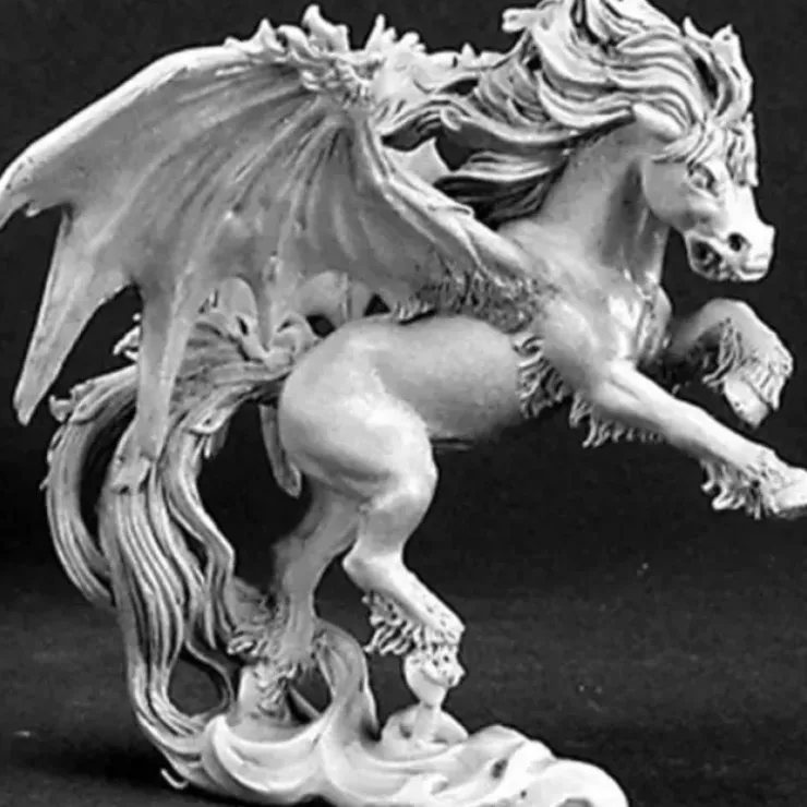 Tabletop Miniatures>Reaper Miniatures Storm Steed #03124 Dark Heaven Legends Unpainted Metal Figure - Your Source for Gaming Essentials