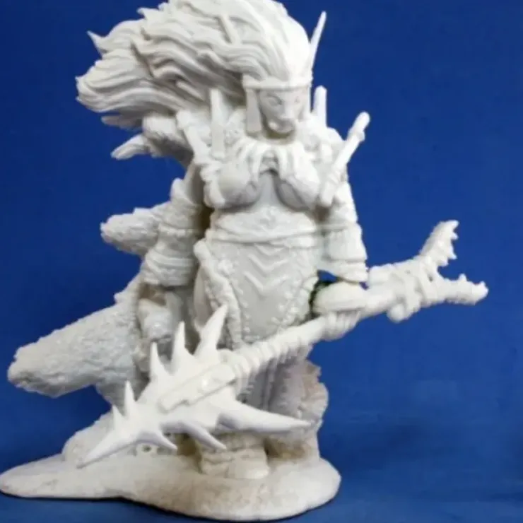 Tabletop Miniatures>Reaper Miniatures Svetlana, Frost Giant Princess #77107 Bones RPG Mini Figure - Your Source for Gaming Essentials