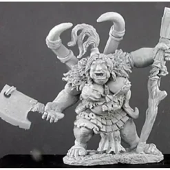 Tabletop Miniatures>Reaper Miniatures Talanka, Ogre Shaman #02933 Dark Heaven Unpainted Metal - Your Source for Gaming Essentials