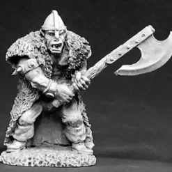 Tabletop Miniatures>Reaper Miniatures Ta'Resk, Black Orc #02356 Dark Heaven Legends Unpainted Metal - Your Source for Gaming Essentials