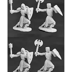 Tabletop Miniatures>Reaper Miniatures Templar Knights 4 Pieces #06036 Dark Heaven Legends Army Packs - Your Source for Gaming Essentials
