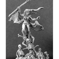 Tabletop Miniatures>Reaper Miniatures Thanis the Bonecaller #03100 Dark Heaven Unpainted Metal - Your Source for Gaming Essentials