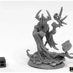 Tabletop Miniatures>Reaper Miniatures The Crimson Herald #44020 Bones Black Plastic Unpainted Mini - Your Source for Gaming Essentials