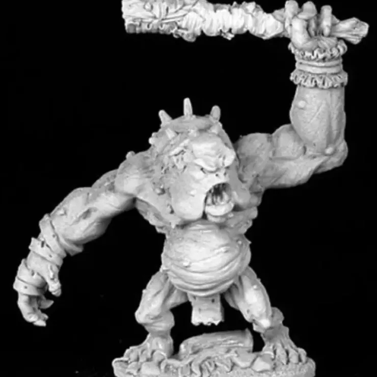 Tabletop Miniatures>Reaper Miniatures Thornback Troll #02828 Dark Heaven Legends Unpainted Metal - Your Source for Gaming Essentials