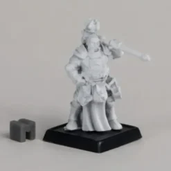 Tabletop Miniatures>Reaper Miniatures Thregan Helmsplitter, Duskwarden #03915 Unpainted Metal Mini - Your Source for Gaming Essentials