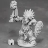 Tabletop Miniatures>Reaper Miniatures Thunderfoot Defender (Triceratops) #03874 Unpainted Metal Mini - Your Source for Gaming Essentials