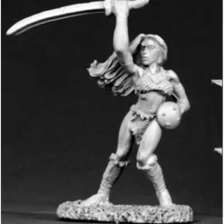 Tabletop Miniatures>Reaper Miniatures Tyden, Barbarian #02608 Dark Heaven Legends Unpainted Metal - Your Source for Gaming Essentials