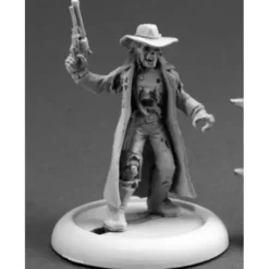 Tabletop Miniatures>Reaper Miniatures Undead Outlaw #59017 Savage Worlds Unpainted RPG Mini Figure - Your Source for Gaming Essentials