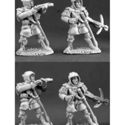 Tabletop Miniatures>Reaper Miniatures Unpainted Anhurian Crossbowmen 4P #06025 Dark Heaven Army Pack - Your Source for Gaming Essentials
