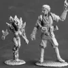 Tabletop Miniatures>Reaper Miniatures Unpainted Anzen Contar, Mystic & Familiar #03596 Dark Heaven - Your Source for Gaming Essentials